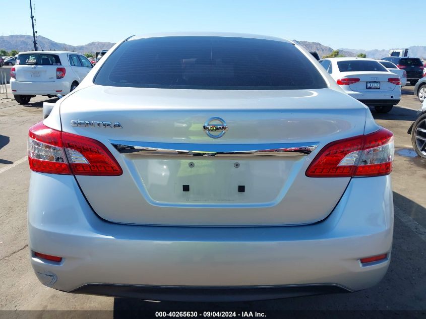 2015 Nissan Sentra Fe+ S/S/Sl/Sr/Sv VIN: 3N1AB7AP1FY240792 Lot: 40265630