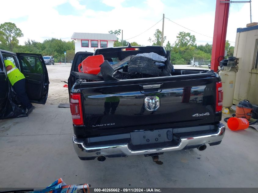 2021 Ram 1500 Limited 4X4 5'7 Box VIN: 1C6SRFHT6MN655778 Lot: 40265662