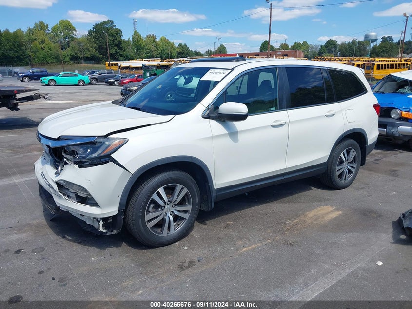 VIN 5FNYF5H51JB002129 2018 HONDA PILOT EX-L