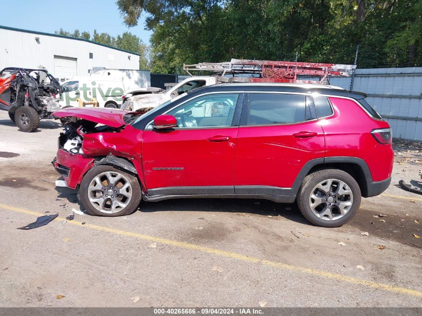 2020 Jeep Compass Limited 4X4 VIN: 3C4NJDCB3LT161411 Lot: 40265686