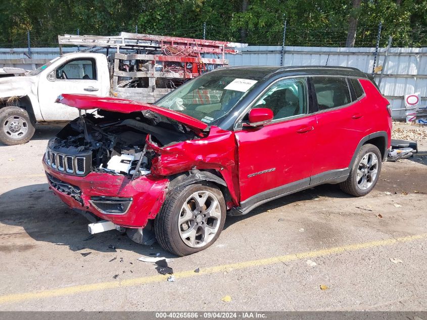 2020 Jeep Compass Limited 4X4 VIN: 3C4NJDCB3LT161411 Lot: 40265686