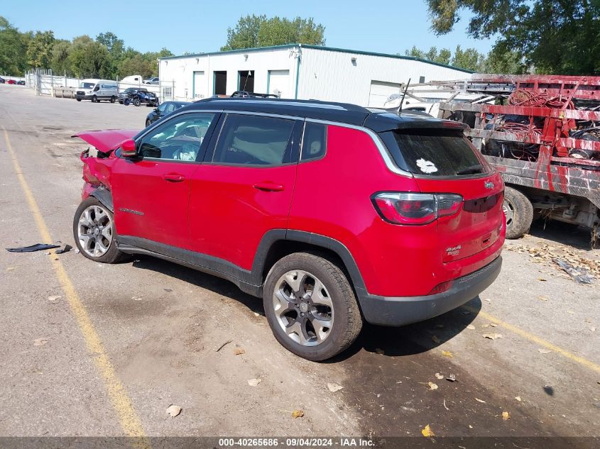 2020 Jeep Compass Limited 4X4 VIN: 3C4NJDCB3LT161411 Lot: 40265686