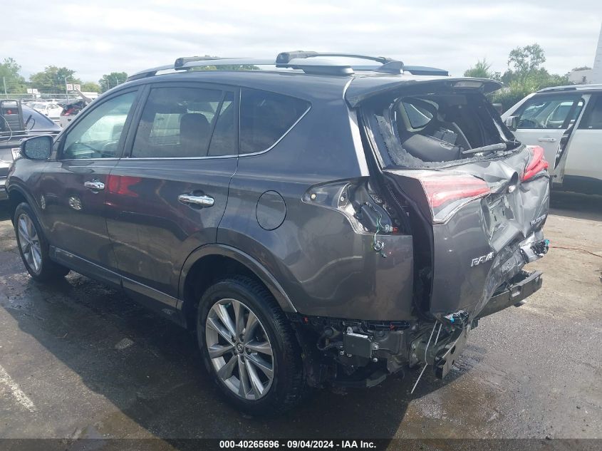 2017 Toyota Rav4 Platinum VIN: 2T3YFREV6HW357460 Lot: 40265696