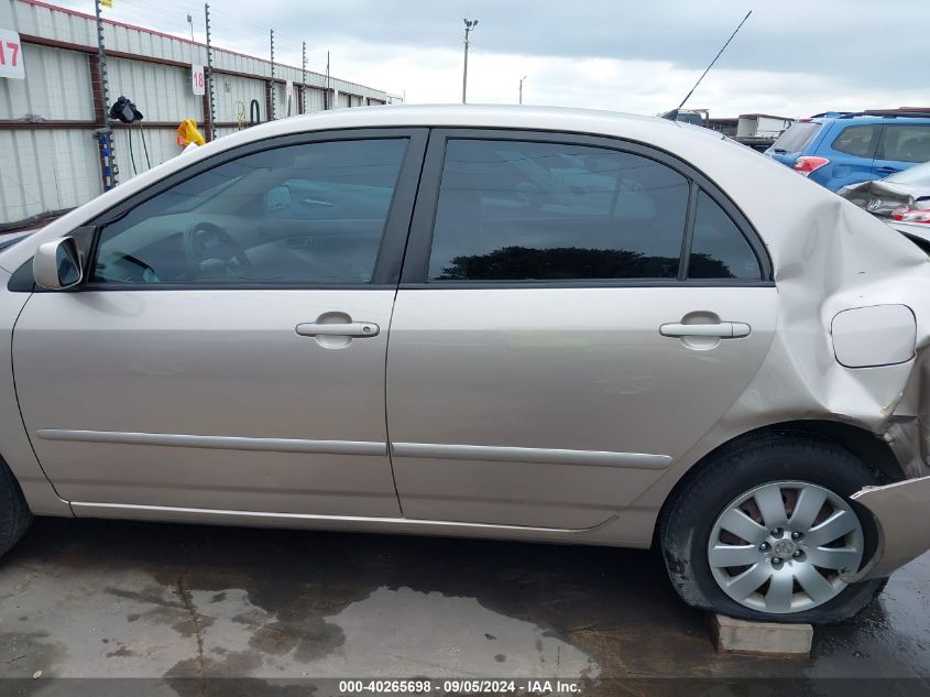 2003 Toyota Corolla Le VIN: 1NXBR32E43Z154891 Lot: 40265698