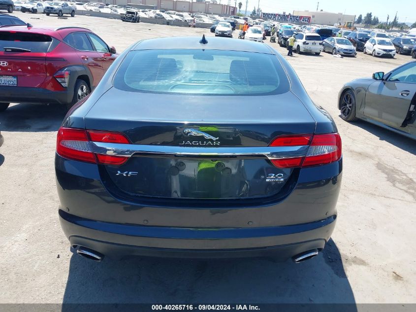 2014 Jaguar Xf V6 Sc VIN: SAJWJ0EF7E8U22538 Lot: 40265716