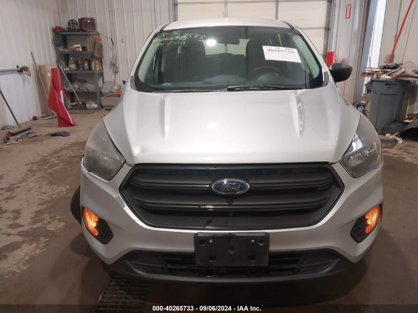 2018 Ford Escape S VIN: 1FMCU0F74JUA55515 Lot: 40265733