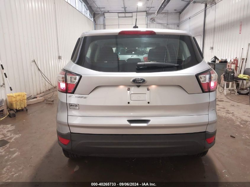 2018 Ford Escape S VIN: 1FMCU0F74JUA55515 Lot: 40265733