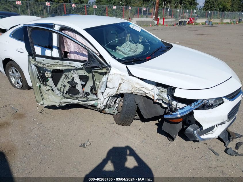 2017 Chevrolet Malibu Ls VIN: 1G1ZB5ST6HF207161 Lot: 40265735