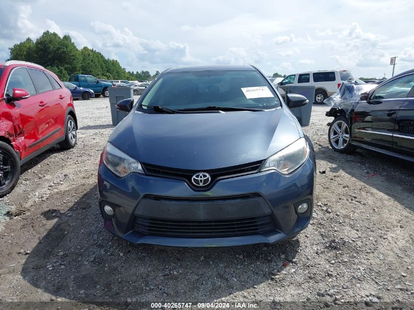 2014 Toyota Corolla S Plus VIN: 2T1BURHE5EC208177 Lot: 40265747