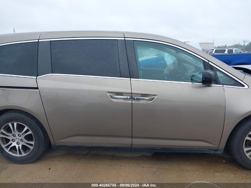 2013 Honda Odyssey VIN: 5FNRC5H61DB009625 Lot: 40265755