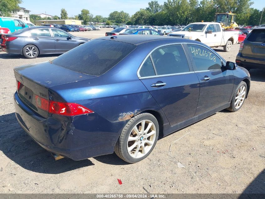 2006 Acura Tsx VIN: JH4CL96816C027395 Lot: 40265758