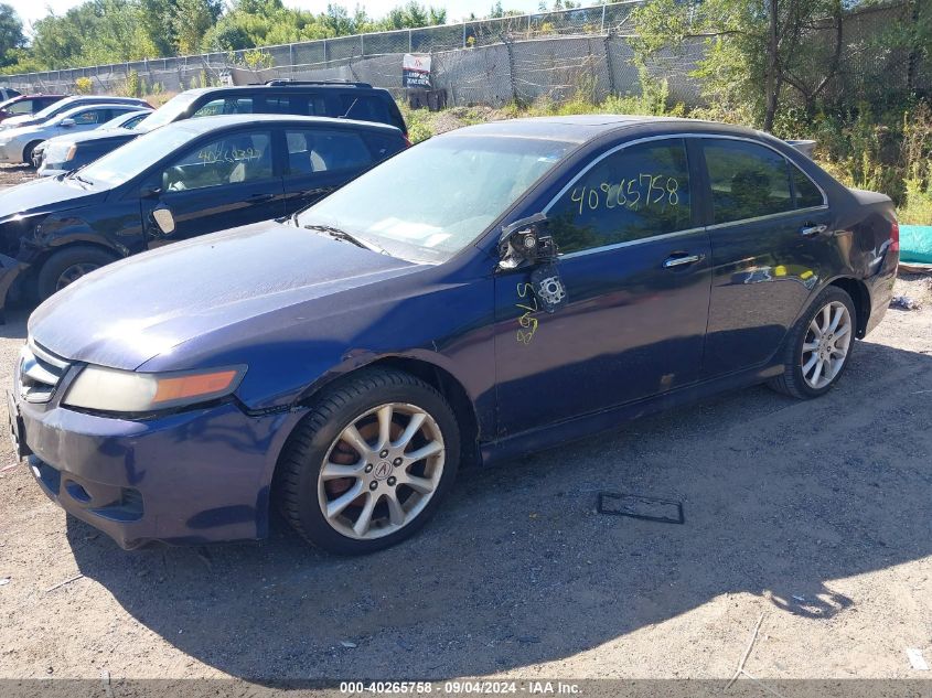 2006 Acura Tsx VIN: JH4CL96816C027395 Lot: 40265758