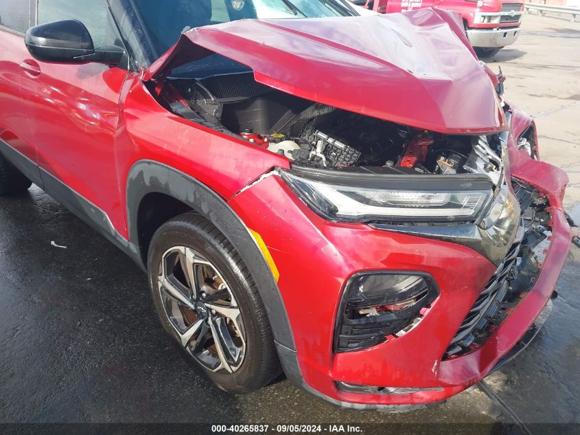 2021 Chevrolet Trailblazer Fwd Rs VIN: KL79MTSL3MB041394 Lot: 40265837