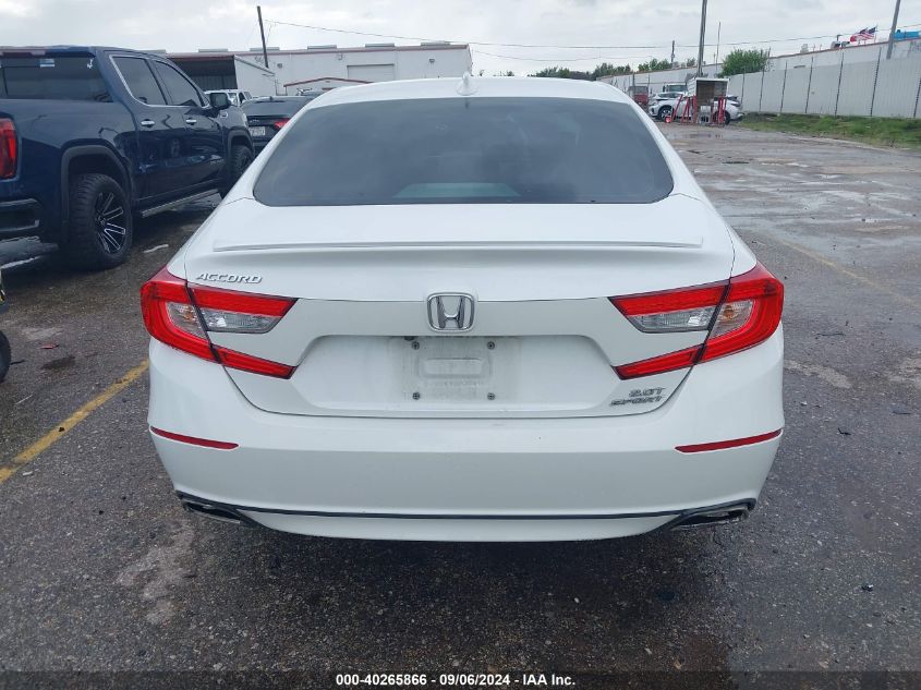 1HGCV2F35JA007034 2018 Honda Accord Sport 2.0T