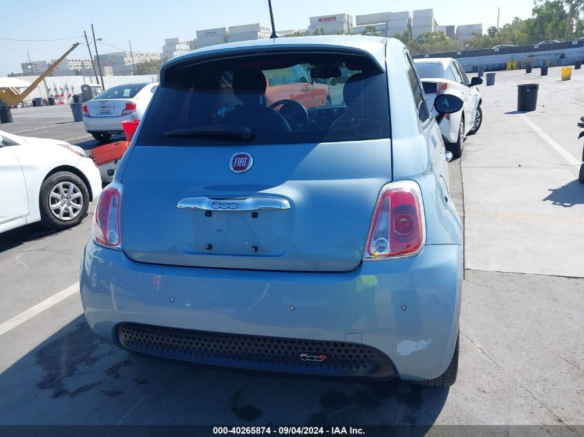 2015 Fiat 500E Battery Electric VIN: 3C3CFFGE4FT749724 Lot: 40265874