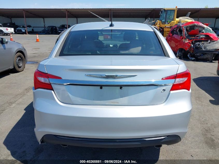 2012 Chrysler 200 Touring VIN: 1C3CCBBG5CN305483 Lot: 40265881