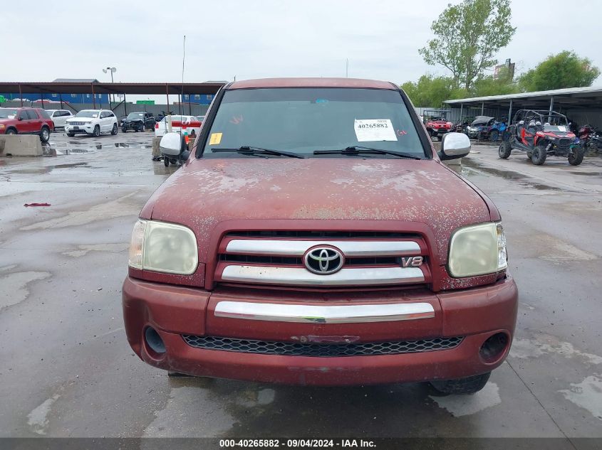 2006 Toyota Tundra Sr5 V8 VIN: 5TBET34136S543424 Lot: 40265882