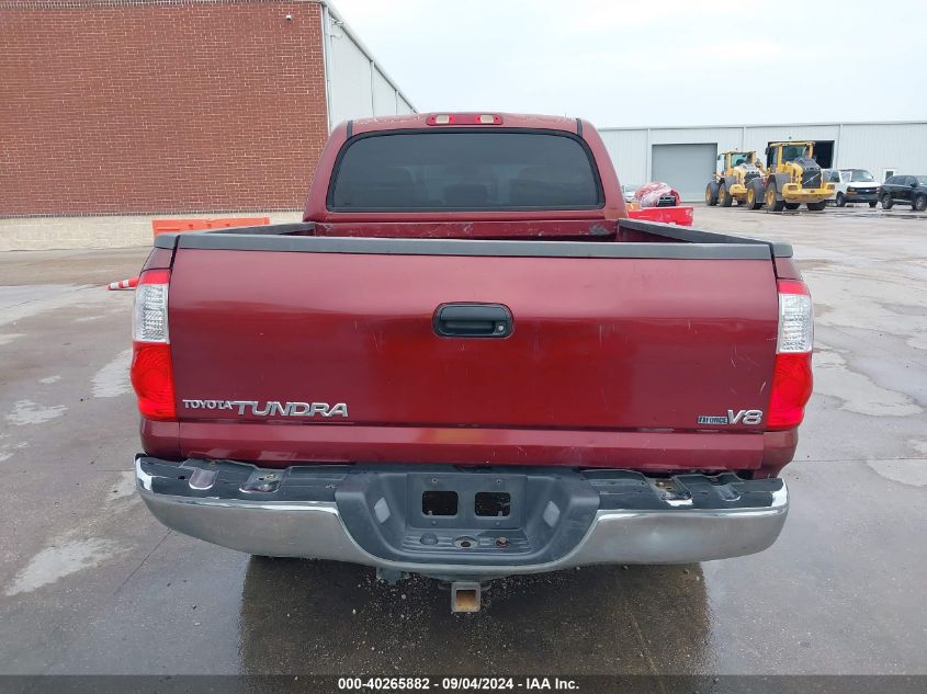 2006 Toyota Tundra Sr5 V8 VIN: 5TBET34136S543424 Lot: 40265882