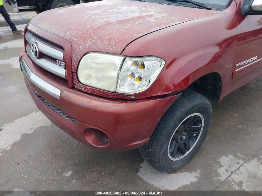 2006 Toyota Tundra Sr5 V8 VIN: 5TBET34136S543424 Lot: 40265882