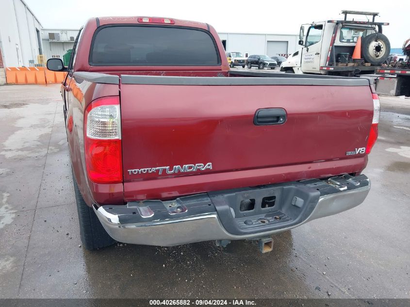 2006 Toyota Tundra Sr5 V8 VIN: 5TBET34136S543424 Lot: 40265882