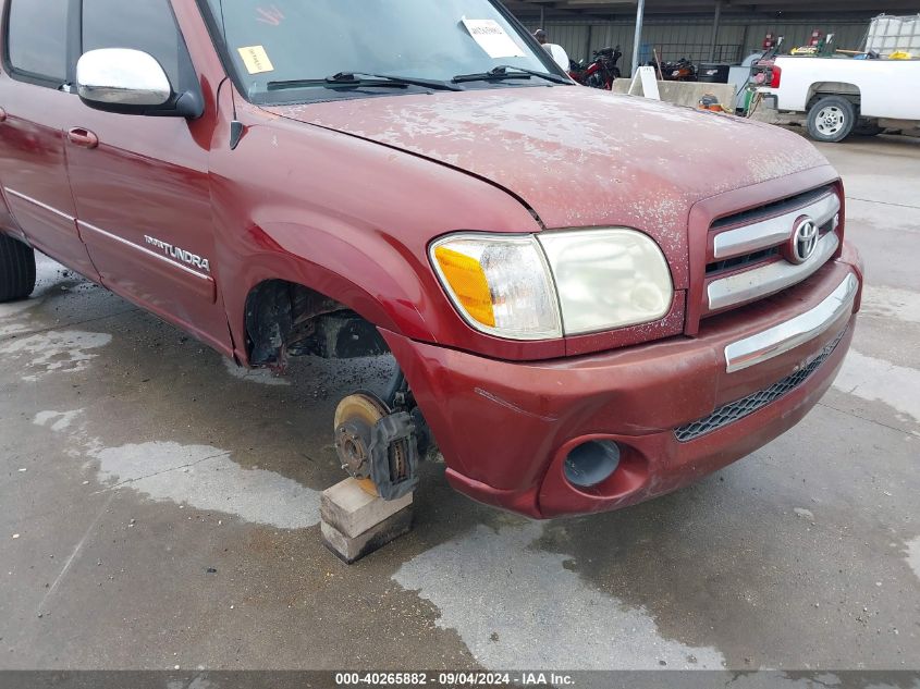 2006 Toyota Tundra Sr5 V8 VIN: 5TBET34136S543424 Lot: 40265882