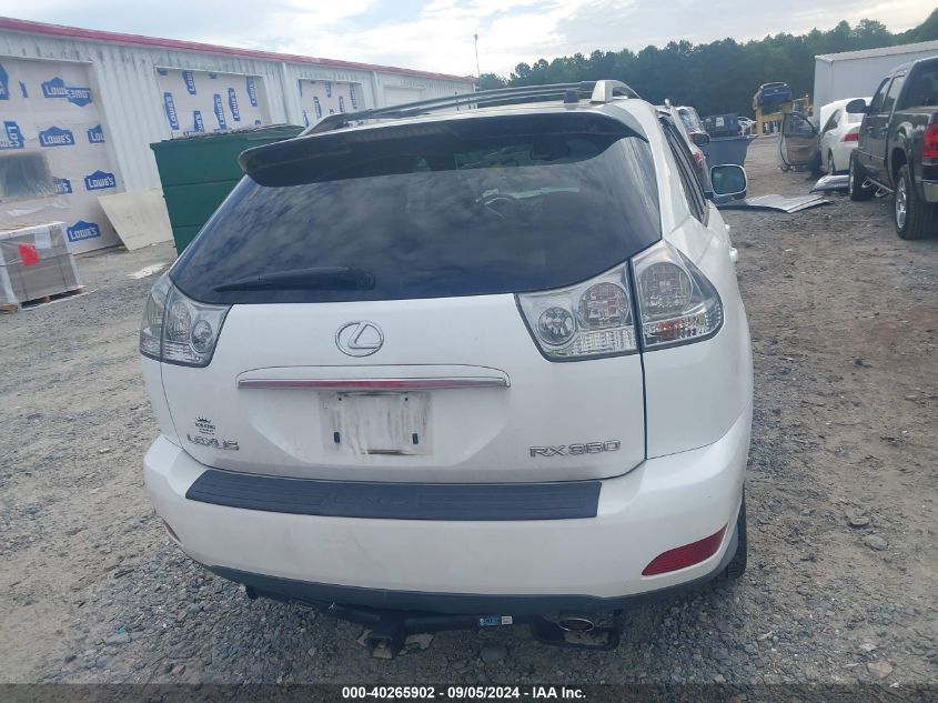 2007 Lexus Rx 350 350 VIN: 2T2GK31U67C003976 Lot: 40265902