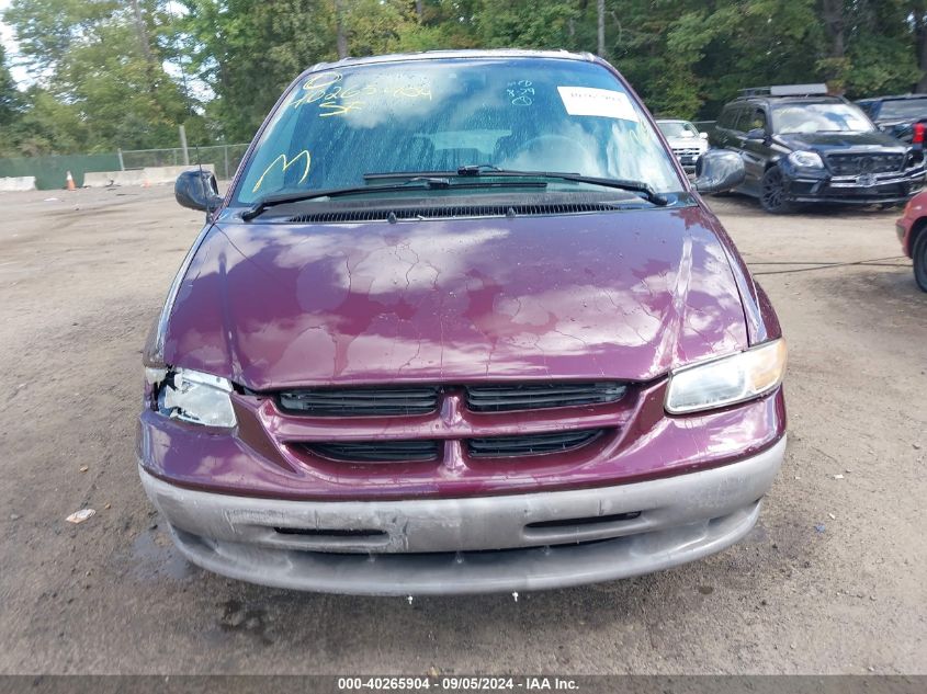 2000 Dodge Grand Caravan Se VIN: 1B4GP44R2YB528937 Lot: 40265904