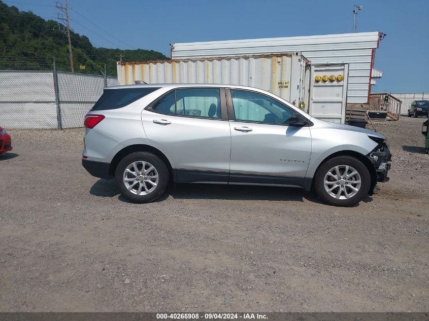 2021 Chevrolet Equinox Awd Ls VIN: 3GNAXSEV2MS155753 Lot: 40265908