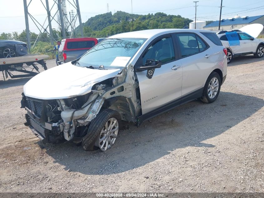 2021 Chevrolet Equinox Awd Ls VIN: 3GNAXSEV2MS155753 Lot: 40265908