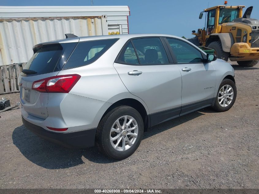 2021 Chevrolet Equinox Awd Ls VIN: 3GNAXSEV2MS155753 Lot: 40265908