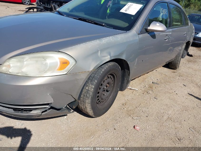 2G1WT58KX69203747 2006 Chevrolet Impala Lt