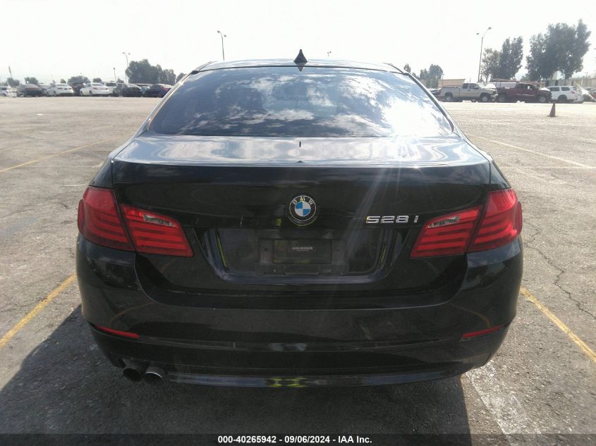 2013 BMW 528I VIN: WBAXG5C51DDY37446 Lot: 40265942