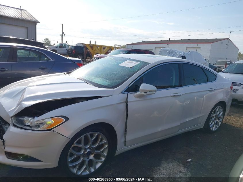 2014 Ford Fusion Titanium VIN: 3FA6P0K95ER211290 Lot: 40265950