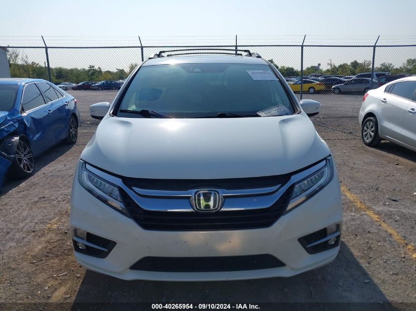 2019 Honda Odyssey Elite VIN: 5FNRL6H90KB010214 Lot: 40265954