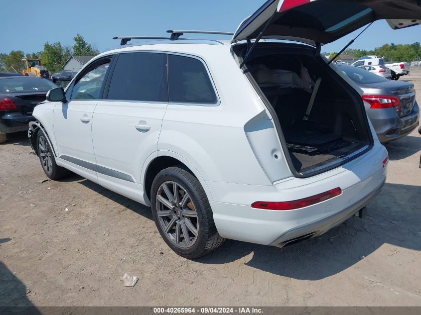 2018 Audi Q7 3.0T Premium VIN: WA1VAAF70JD001778 Lot: 40265964