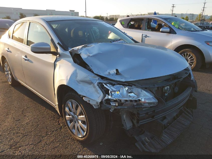 2015 Nissan Sentra Sv VIN: 3N1AB7AP6FL686028 Lot: 40265975