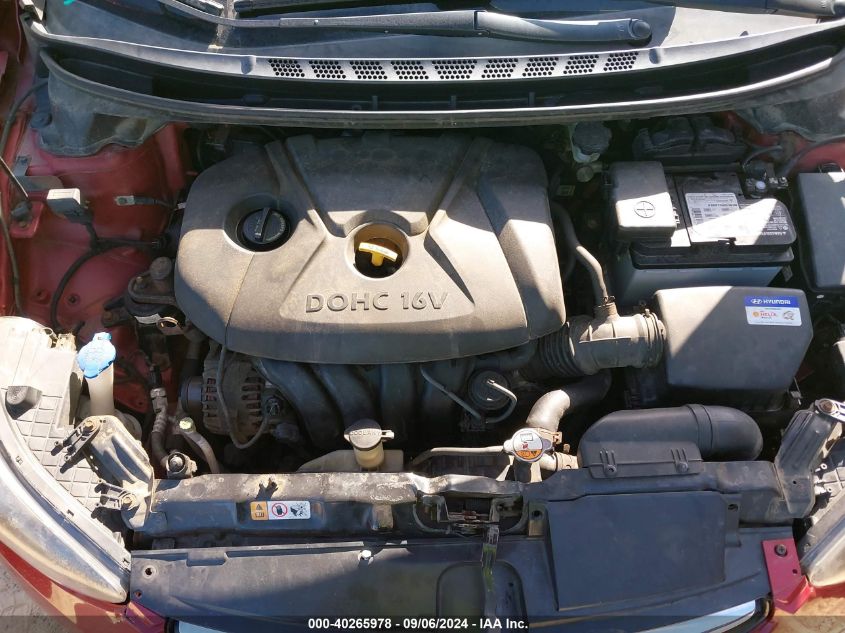 KMHDH4AE3DU493176 2013 Hyundai Elantra Gls/Limited