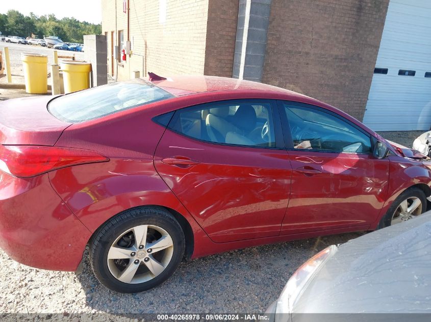KMHDH4AE3DU493176 2013 Hyundai Elantra Gls/Limited