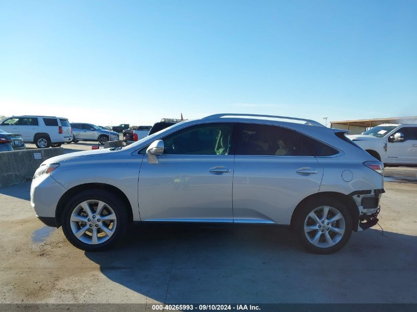 2011 Lexus Rx 350 VIN: 2T2ZK1BA5BC059000 Lot: 40265993