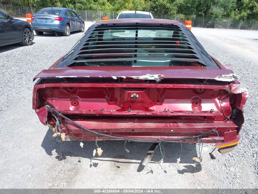 1G2FS21S5HN209446 1987 Pontiac Firebird