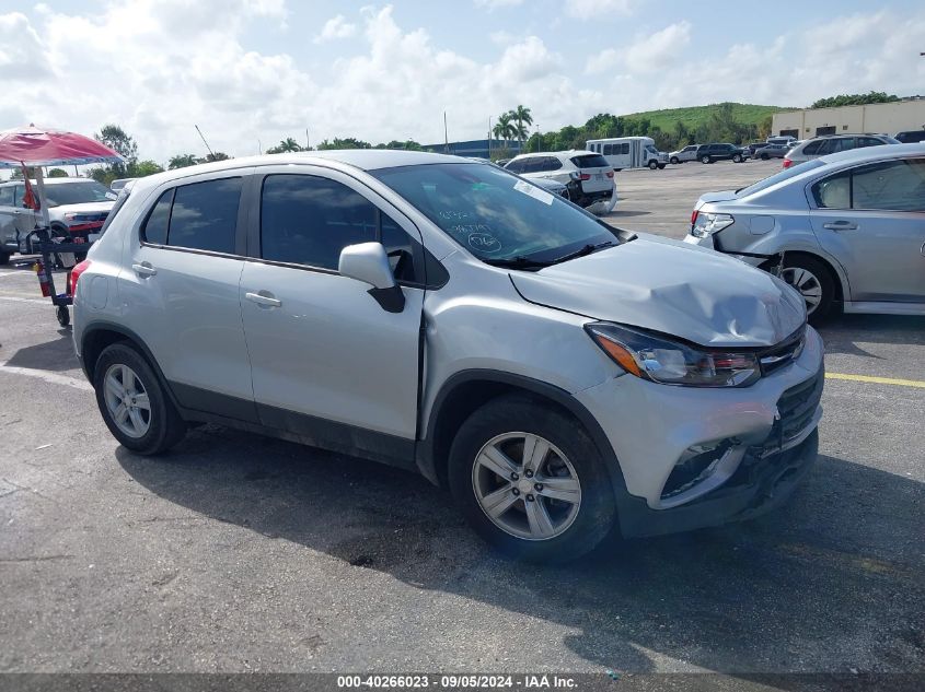 2019 Chevrolet Trax Ls VIN: 3GNCJKSB4KL387797 Lot: 40266023