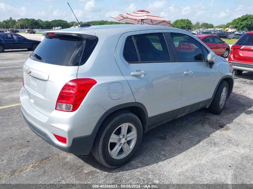 2019 Chevrolet Trax Ls VIN: 3GNCJKSB4KL387797 Lot: 40266023