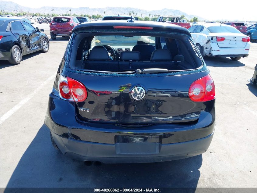 2006 Volkswagen New Gti VIN: WVWEV71K16W143318 Lot: 40266062