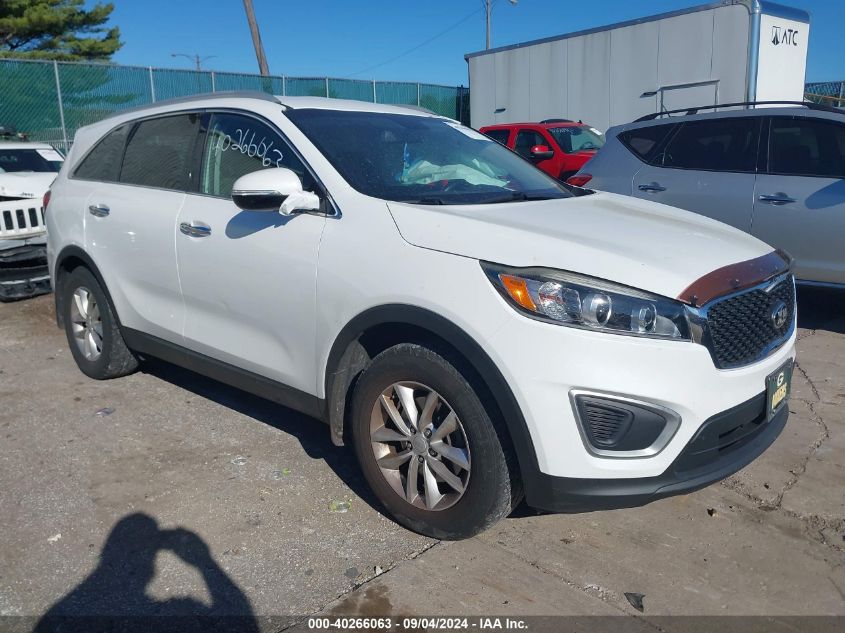 2016 KIA SORENTO 2.4L LX - 5XYPG4A35GG034255