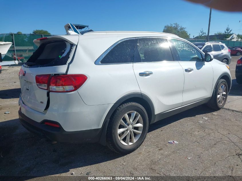 2016 Kia Sorento Lx/L VIN: 5XYPG4A35GG034255 Lot: 40266063