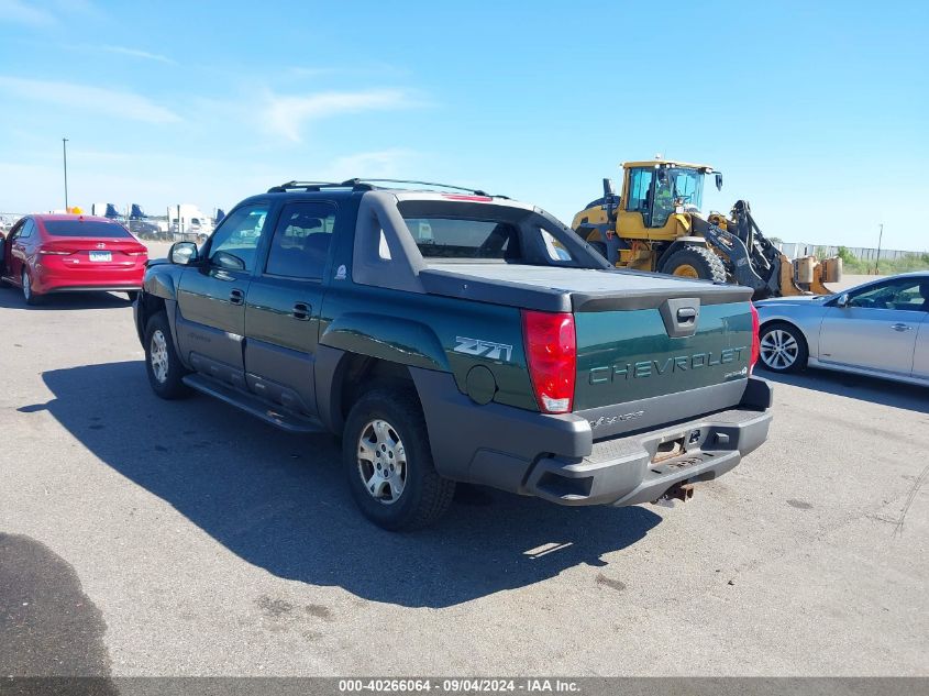 2003 Chevrolet Avalanche 1500 VIN: 3GNEK13T23G277073 Lot: 40266064