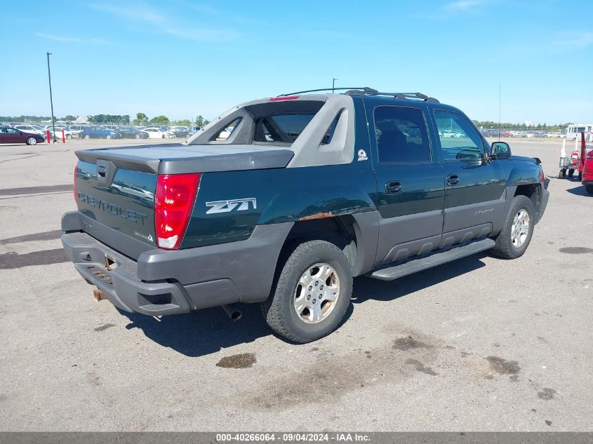 2003 Chevrolet Avalanche 1500 VIN: 3GNEK13T23G277073 Lot: 40266064