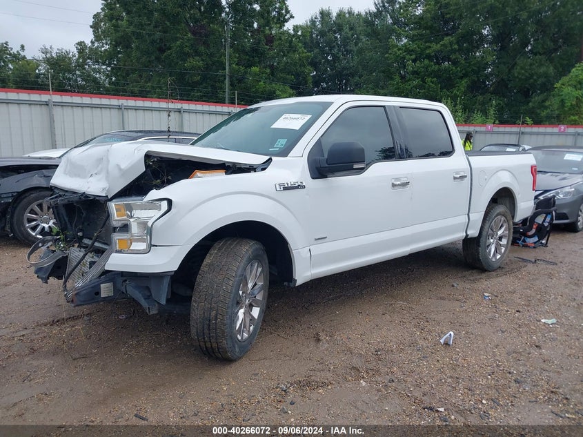 VIN 1FTEW1CP7HFC49584 2017 FORD F-150 XLT
