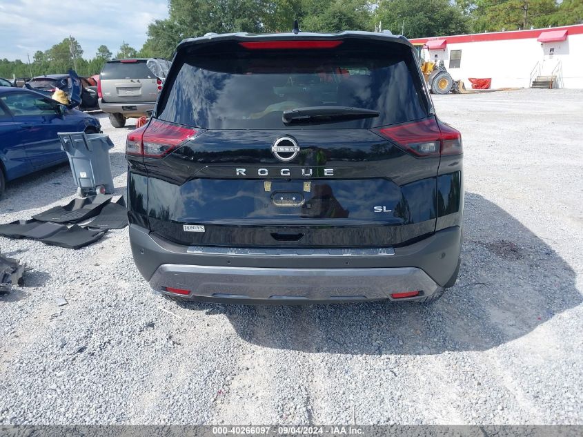 2023 Nissan Rogue Sl VIN: 5N1BT3CA5PC865332 Lot: 40266097