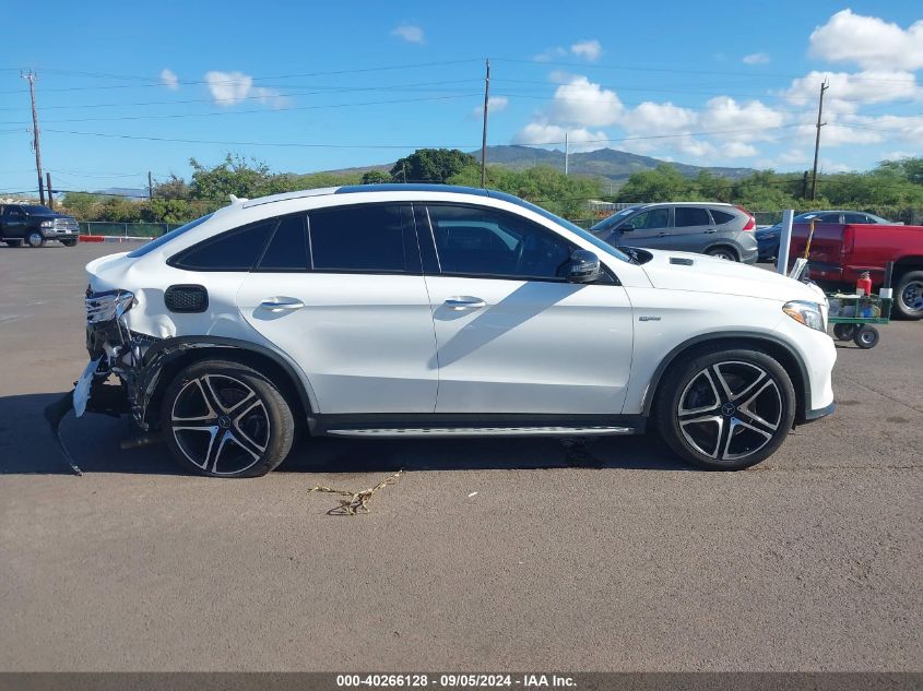 2019 Mercedes-Benz Amg Gle 43 Coupe 4Matic VIN: 4JGED6EB8KA149949 Lot: 40266128